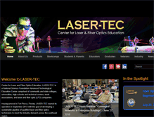 Tablet Screenshot of laser-tec.org